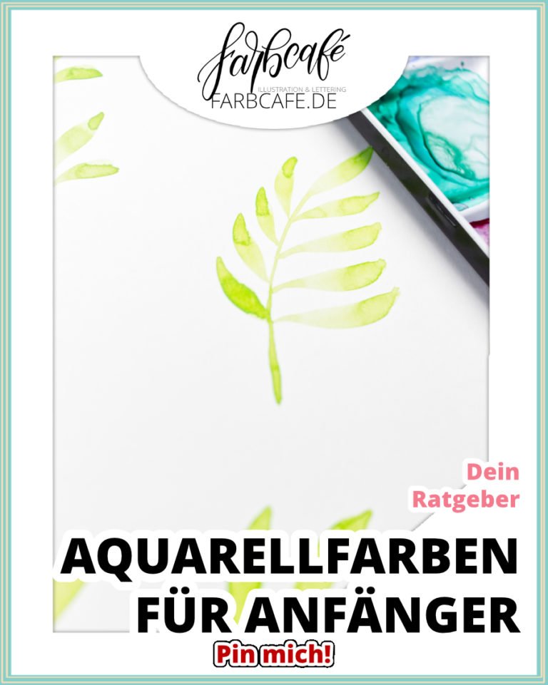 Aquarellfarben für Anfänger FarbCafe