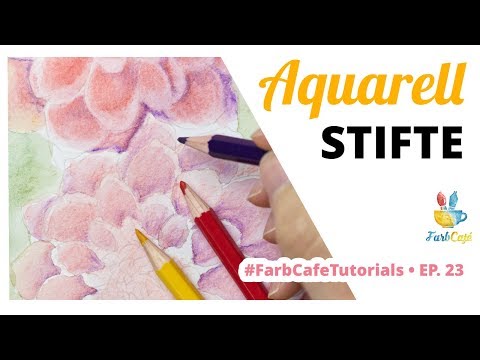 Wie verwende ich Aquarellstifte? | FarbCafé Tutorial 23