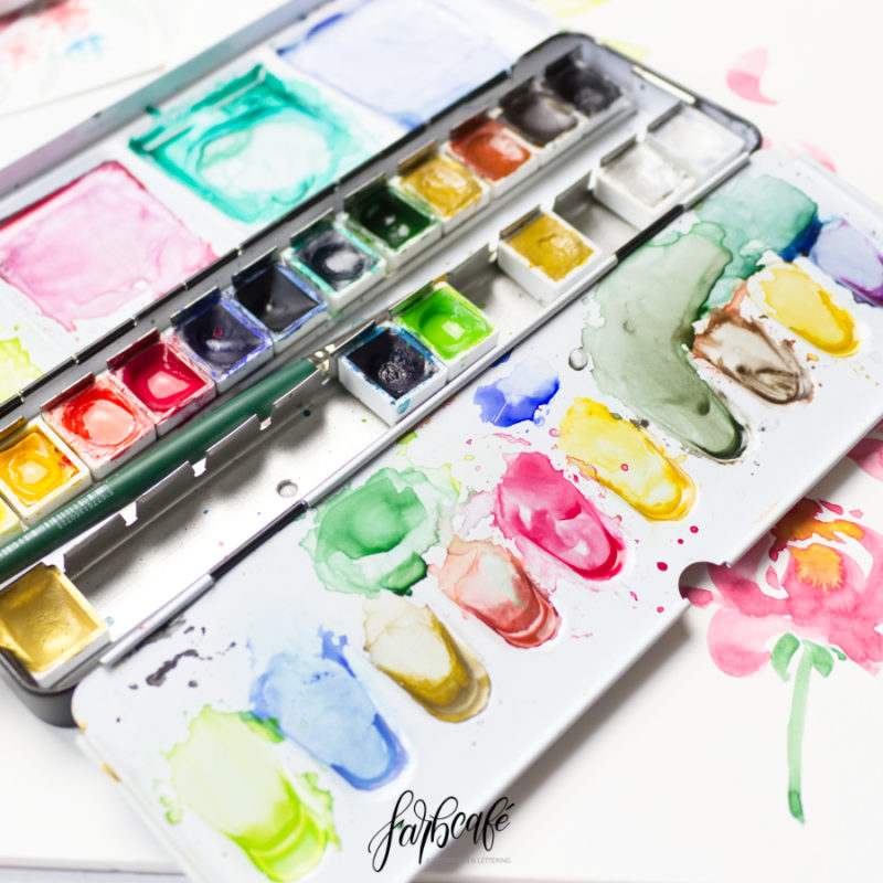 Aquarellfarben für Anfänger