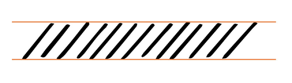 Brushlettering lernen Aufstriche