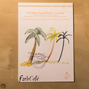 Hahnemühle Aquarell-Karton Leonardo Echt-Bütten