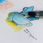 Hahnemühle William Turner mit Schmincke Aquarell