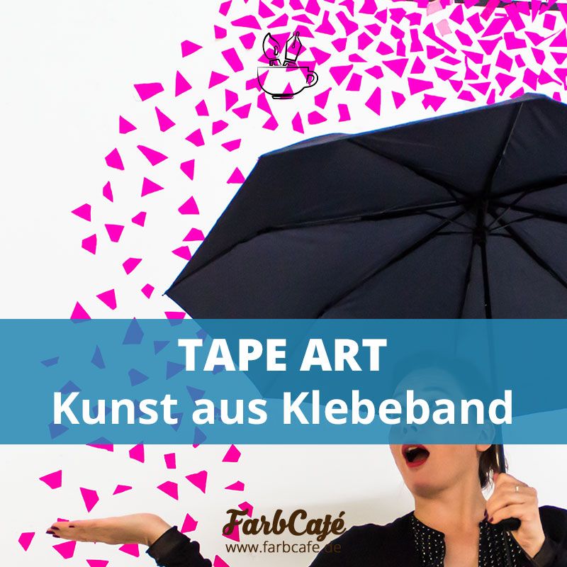 Tape Art ist Kunst aus Klebeband und auch in Berlin zu Hause