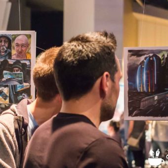 Ausstellungseröffnung von Hemispehres in Berlin