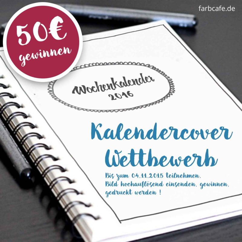 Gestalte das Cover des Kalender Covers