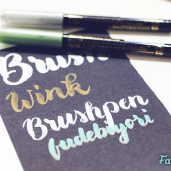 Kuretake Metallic Brush Pen