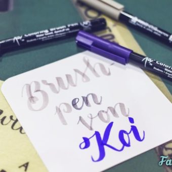 Koi Brush Pens im Test