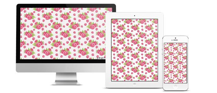 Himbeer Wallpaper Beispiel