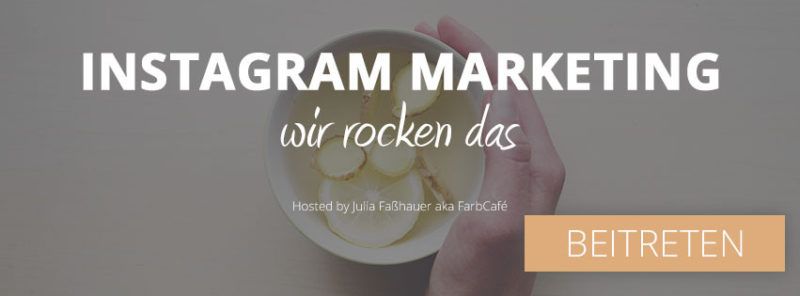 Instagram Marketing Gruppe beitreten