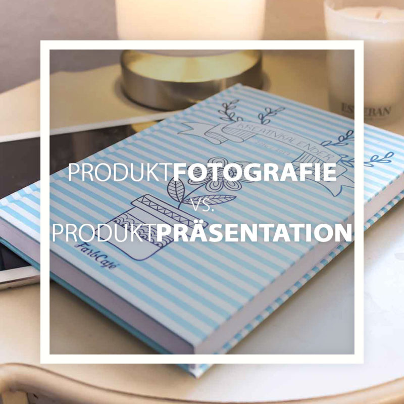 Lerne den Unterschied zwischen Produktpräsentation und Produktfotografie. Und erfahre, wann du was einsetzt.