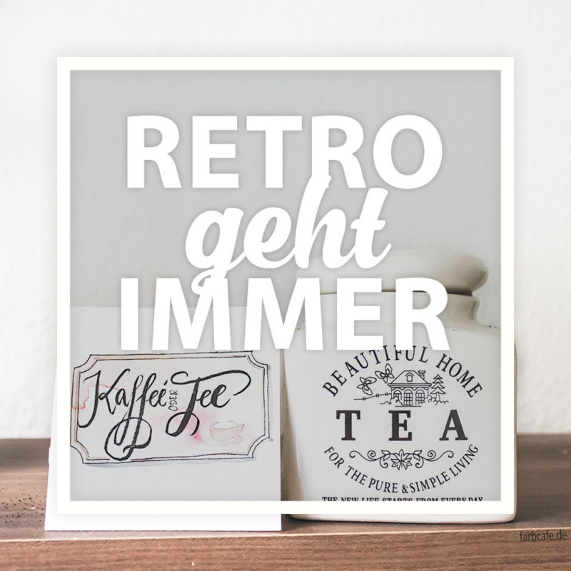 Retro geht immer. Vor allem mit den schicken Dosen von Butlers.