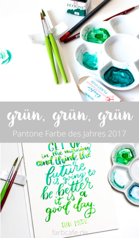 Greenery ist die Farbe des Jahres 2017 von Pantone