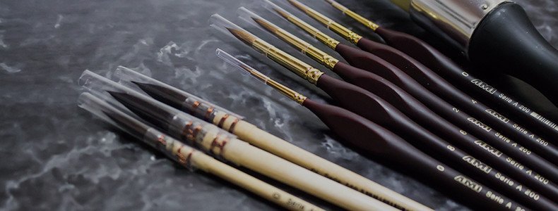 Berliner Bezirke Illustrationsprojekt Pinsel