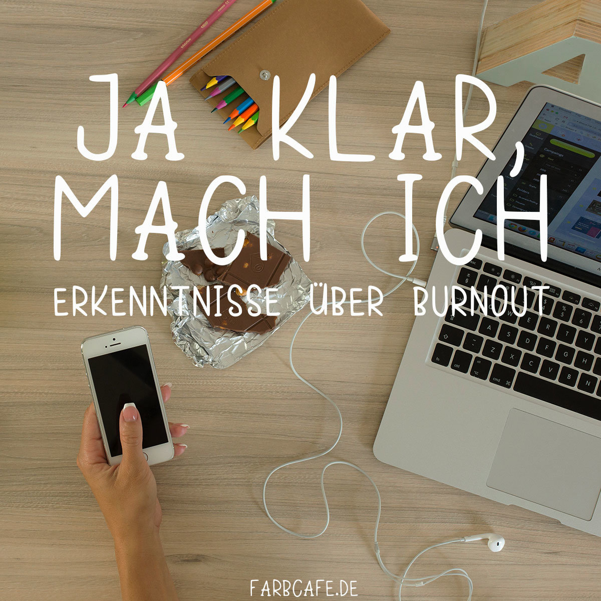 Ja klar mach ich. Erkenntnisse über Burnout.
