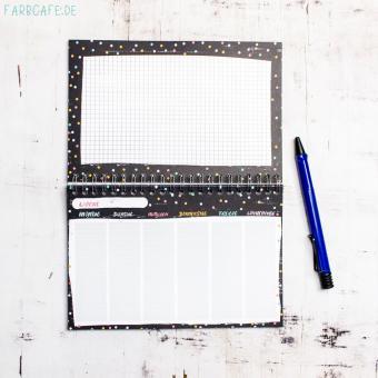 "Immer was zu tun" Tischplaner DinA5 ohne Kalendarium