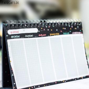 "Immer was zu tun" Tischplaner DinA5 ohne Kalendarium