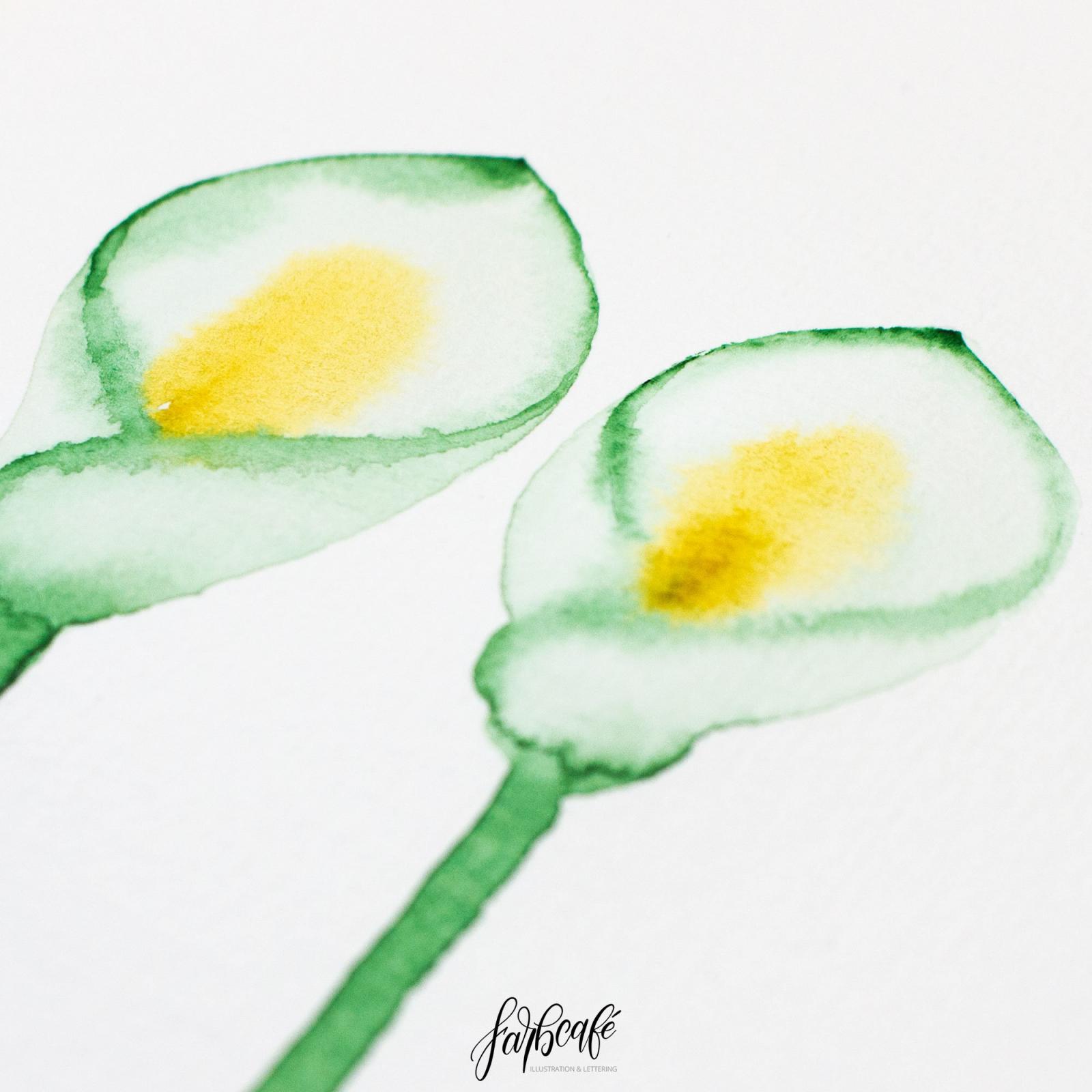 36 Aquarellbilder Vorlagen Blumen - Besten Bilder von ...