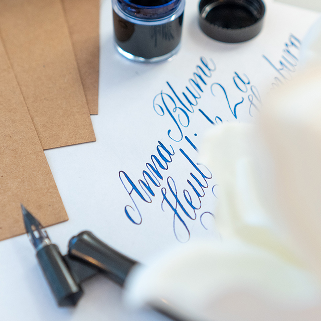 Kalligrafie-Momente Brief