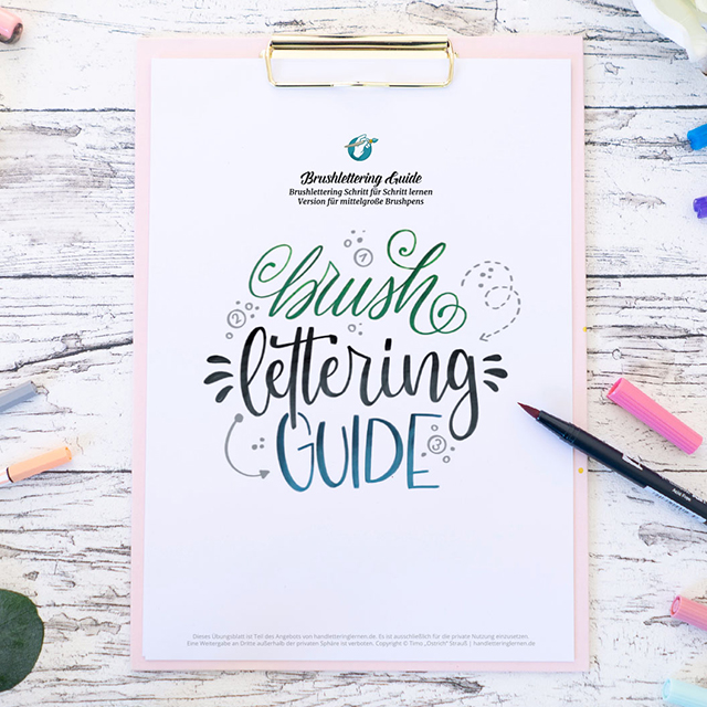 Brushlettering Guide