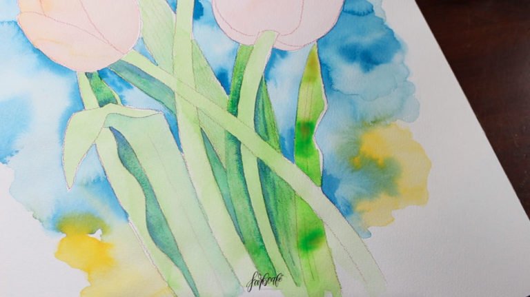 Aquarellblumen Zaubern: Eine Anleitung zum Zeichnen und Malen für Anfänger und Fortgeschrittene